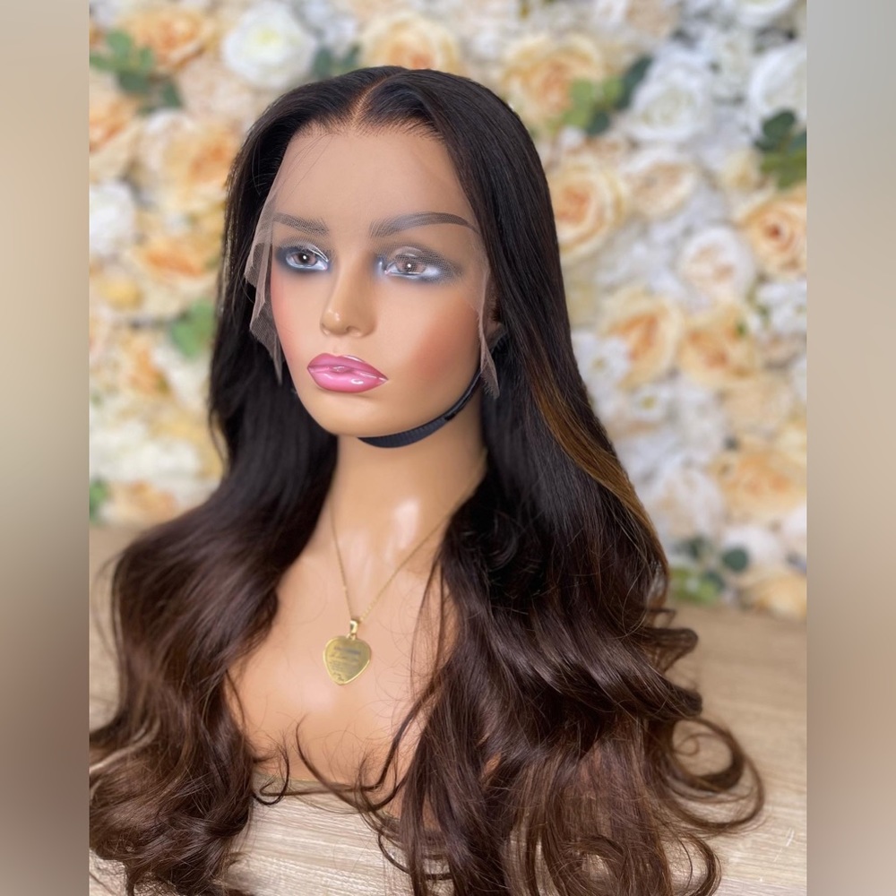 22 inch GLUELESS Wig